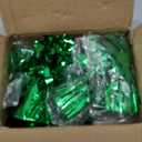 Metallic Balloon Weights, Birthday Party Favors, Novelty and Gag Gifts, 5.5" Inches, 6-Pack (Green)