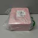 KYODOLED Medium Cash Box with Combination Lock Safe Metal Money Box with Money Tray for Security Lock Box 7.87x 6.30x 3.54Inch Pink Medium