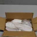 PATIKIL Candelabra Candle Holders, 5 Arm Metal Candlestick Stand for Taper Candles, 10.5 inch Tall Candle Stand for Halloween Wedding Birthday Party Table Decor, Black