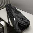 Amazon Basics Portable Folding Camping Chair with 4-Can Cooler, Side Pocket, Cup Holder, and Carry Bag, Padded, X-Large, Black