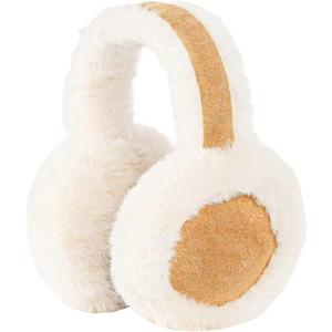 Eyegla Winter Ear Muffs Women Adjustable Fuzzy Earmuffs Faux Fur Ear Warmers Foldable Ear Covers for Cold Weather