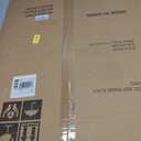 4 THOUGHT Chalkboard Calendar Corkboard Combo 36" x 24", Rustic Brown