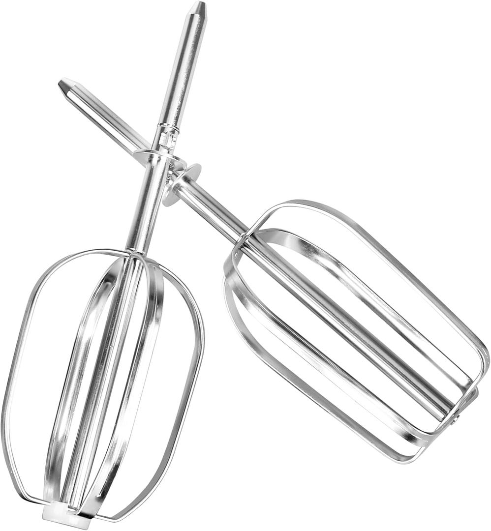 Mixer Beater Attachments for Sunbeam Mixmaster Mixer Older Vintage, Replacement 103350 Mixer Beaters - Stainless Steel Beater Attachment for Sunbeam Mixer Replacement Parts