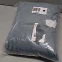 RYB Home Blue Velvet Curtains 96 inches - Blackout Curtains for Living Room, Thermal Insulated Noise Reducing Panels Soft Luxury Window Decor for Bedroom, Stone Blue, W52 x L96 inches, 2 Panels