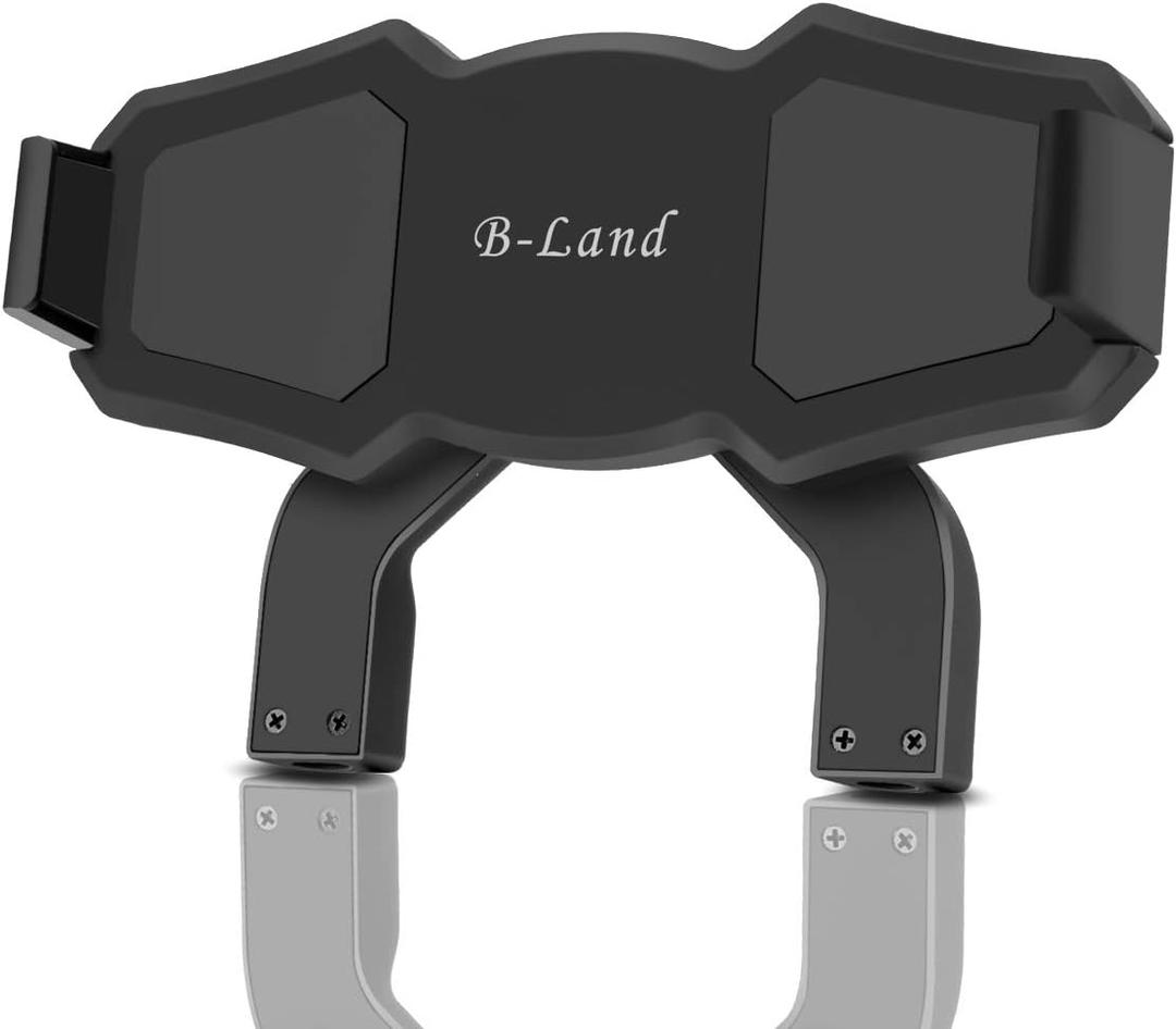 B-Land Tablet Holder for Gooseneck Stand, Universal Mobile Phone Mount Tablet Clamp (Gooseneck Stand Not Included)