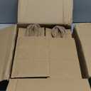 BagDream Gift Bags 100Pcs 5.25x3x8 Small Kraft Paper Gift Bags with Handles Bulk, Brown Paper Sacks for Small Business, Retail, Merchandise, Wedding Birthday Party Favor