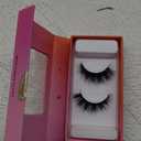 Lilly Lashes 3D Self Adhesive Eyelashes, No Lash Glue Needed, Body Heat Activated Press on Lashes, Reusable Self Adhesive Eyelashes Up to 5x, Easy to Apply & Remove (MoneyMaker)