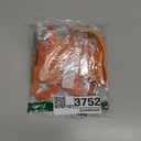 S Orange Soft Mesh Dog Harness and Leash Set,No Escape Puppy Harnesses for Training Walking Reflective Adjustable Puppy Vest for Small Medium Dogs, Cats (Orange, S)