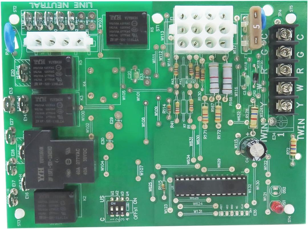 50A55-3797 Furnace Control Board,Replacement for White-Rodgers 50A55-3797 50A55-474 50A55-476 50A55-571.Replacement for Trane Single Stage CNT02891 CNT03797 CNT02789 Integrated Furnace Control