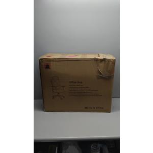 Ergonomic Office Chair with Adjustable Lumbar Support, 3D Arms and Headrest, High Back Wide Desk Computer Chair with Wheels, for Home & Office, Black