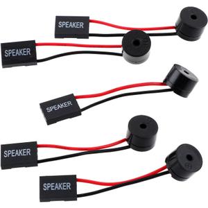 Mozeat Lens 5 PCS Motherboard Speaker Mini PC Computer Case Speakers Computer Case Mini Speakers PC Motherboard Internal Speaker Bios Alarm Buzzer