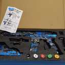 Pressure Washer Gun with Swivel  3600 PSI High Pressure Spray Gun with 3/8" Quick Connect Plug  Foam Cannon Compatible Power Washer Handle for Car, Home & Outdoor Cleaning (Blue)