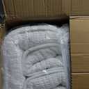 Levtex Home Cloud Waffle King/Cal King Quilt Set (106x92in) and 2 Pillow Shams (36x20) - Box Quilted Waffle Texture - Bright White - Cotton King Size Quilt Bedding Set - Lightweight Soft Pre-Washed