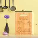 2 x Mom Gifts for Mothers Day  Unique Mom Birthday Gifts - Engraved Bamboo Cutting Board Gifts for Mom  Cute Mother Gifts from Daughter Son  Mothers Day Mom Gifts Idea