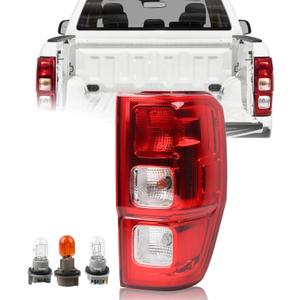 RH Halogen Type Tail Light Fit for 2019-2023 Ford Ranger XL Rear Lamp Assembly Incandescent W/o Blind Spot Models Only Right Passenger Side FO2801273 KB3Z13404F