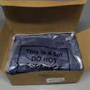 Qilery 50 Pcs Wedding Paper Gift Bags Bulk with Tissue Paper Small Gift Bags with Handle and Tags for Birthday Wedding Mothers' Day Party Business(Navy Blue,4.7 x 2.4 x 3.9'')