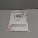 Teling 48 Sheets Decorative Printer Paper Writing Scrapbook Wedding Program Paper 8.27 x 10.6 Inches Greenery Flower Border Writing for Drawing Office Thank Greeting Stationery Supplies (Rose)