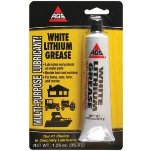 AGS WL-1H White Lithium Grease, 1.25 oz. - Quantity 12