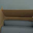 YENING 22x22 Memory Foam Outdoor Chair Cushions Waterproof 4 Inch Extra Thick Patio Seat Pads for Furniture Grey Set of 2