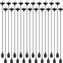 Retisee 20 Pack Hanging Pendant Light Cord Kit Bulk Set E27 Base 4ft Adjustable Hanging Heavy Duty Industrial Edison Bulb Lamp Swag Light Kit for Kitchen Dining Room Terraces, Restaurants, Cafes, Bars