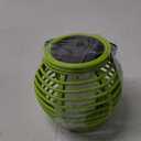 Outdoor Solar Lantern Lights - Solar Powered Garden Lamps, Weatherproof LED Decorative Lighting | Rattan Waterproof Decorative Lantern, Energy Efficient Patio Pathway Ornament for Yard, Balcon