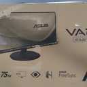 ASUS 24-Inch Desktop Monitor - 1080P Full HD, 75Hz, IPS, Adaptive-Sync/FreeSync, Eye Care, HDMI DisplayPort VGA, Frameless, VESA Wall Mountable - VA24DQ