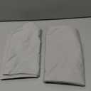 Sunflower King Pillowcases Set of 2, 100% Cotton King Pillow Cases 2, 20x40 inches Ash, Soft and Breathable