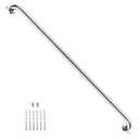 ZUEXT 48 Inch Extra Long Chrome Stainless Steel Shower Grab Bar, 1.25" Dia