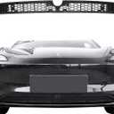 Grille Mesh Inserts for New 2026 Tesla Model 3 Highland with Front Camera Version Front Air Inlet Vent Grille Cover Replacement for Tesla Model 3 2026 Accessories (Not Fit Model 3 Performance)