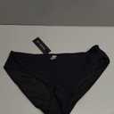 Tempt Me Women Strappy Bikini Bottom Full Coverage Bathing Suit Bottoms Swimsuit Bottom (Small, Black-2)