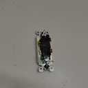 Leviton 15 Amp, 120/277 Volt, Decora Rocker 4-Way AC Quiet Switch, Residential Grade, Grounding, 5604-2E, Black