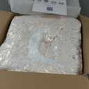 MAXYOYO Bean Bag Chair, Comfy Bean Bag Sofa with Back Support, Faux Fur Bean Bag Chair for Adults and Kids, Stuffed Floor Sofa for Living Room, Bedroom, Apartment, Beige (Large)