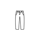 Men's Classic Pants, Navy Color, Size 40x34