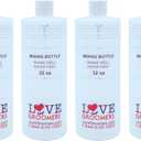 Groomer ESSENTALS 32oz Dilution Bottles - Set of 4 - Professional Dog Grooming Mixing Bottles for Shampoo, Conditioner, and Solutions