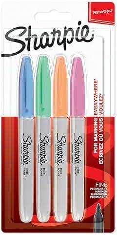 Pack Of 2 Sharpie Permanent Marker Set | Limited Edition Colour Assortment | Fine Point | 18 Count Marker Pens | Back to School Set