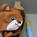 INPANY Bouncy Horse, Bear Hopper Toys, Toddlers Bouncing Animal, Kid Ride on Rubber Bouncer, Outdoor Indoor Cute Birthday Gifts for 2 3 4 Year Old Girls Boys