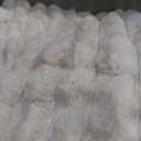 BEDELITE Fleece Throw Blanket for Couch - 300GSM Soft & Warm Fluffy Beige Blanket, Decorative and Giftable Striped Blankets for Women, Men, 50"x60"