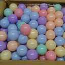 GOGOSO Ball Pits Balls for Toddlers Pack of 50 100 200 Plastics Shape Ball Non-Phthalate Non-BPA Non-Toxic 2.2-Inch Crush Proof Play Balls