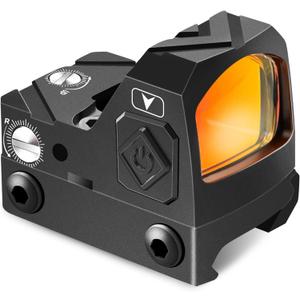 Red Dot Sight for Pistol,Shake Awake + Heightened Base, 2 MOA,12 Brightness Adjustment Reflex Sight Micro Red Dot Scopewith Anti-Fog & Shockproof Waterproof Aiming