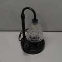 Candle Warmer Lamp with Timer Dimmable, Birthday Gifts for Women Mom, House Warming Gifts New Home Decor, Wax Melt Warmer for Jar Candles with 2 Bulbs (Black)