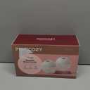 Momcozy M5 Lite Hands-Free Wearable Breast Pump, DoubleFit Flange for Baby-Like Comfort, 3 Modes & 9 Suction Levels, No Flange Insert or Hard Carry Case, 24mm, 2-Pack, Cozy Red (Lite-Limited Version)