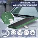 Starlink Mini Case, Mini Protective Cover Liquid Silicone Case for Starlink Satellite Dish, Accessories for Starlink Portable Protective Cover Shell with Black Sticker, Green