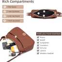 Prettyzys Womens Shoulder Bag,Small Size Crossbody BagsVegan Leather Purses For Women With Adjustable Strap Handbags