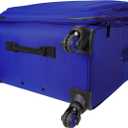 Sharper Image Odyssey 29" Expandable 8-Wheel Spinner Large Checked Luggage Suitcase, Surf the Web