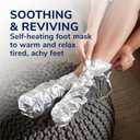 Dr. Scholl's Tired, Achy Feet Soothing & Reviving Foot Mask, 3 Pair, Warming Booties