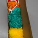 Boao 2 Pcs 78 Inch Colorful Pom Pom Garland Large 3 Inch Yarn Ball Garland 32 Rainbow Balls Birthday Hanging for Christmas Classroom Boho Decor Wedding Thanksgiving Party Decorations(Rainbow Color)