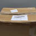 GIB Large Wicker Storage Baskets for Shelves Clothes Blankets Basket Woven Laundry Basket for Organizing, Decorative Rectangular Closet Organizers and Storage Bins with Handles, Brown, 4 Pack