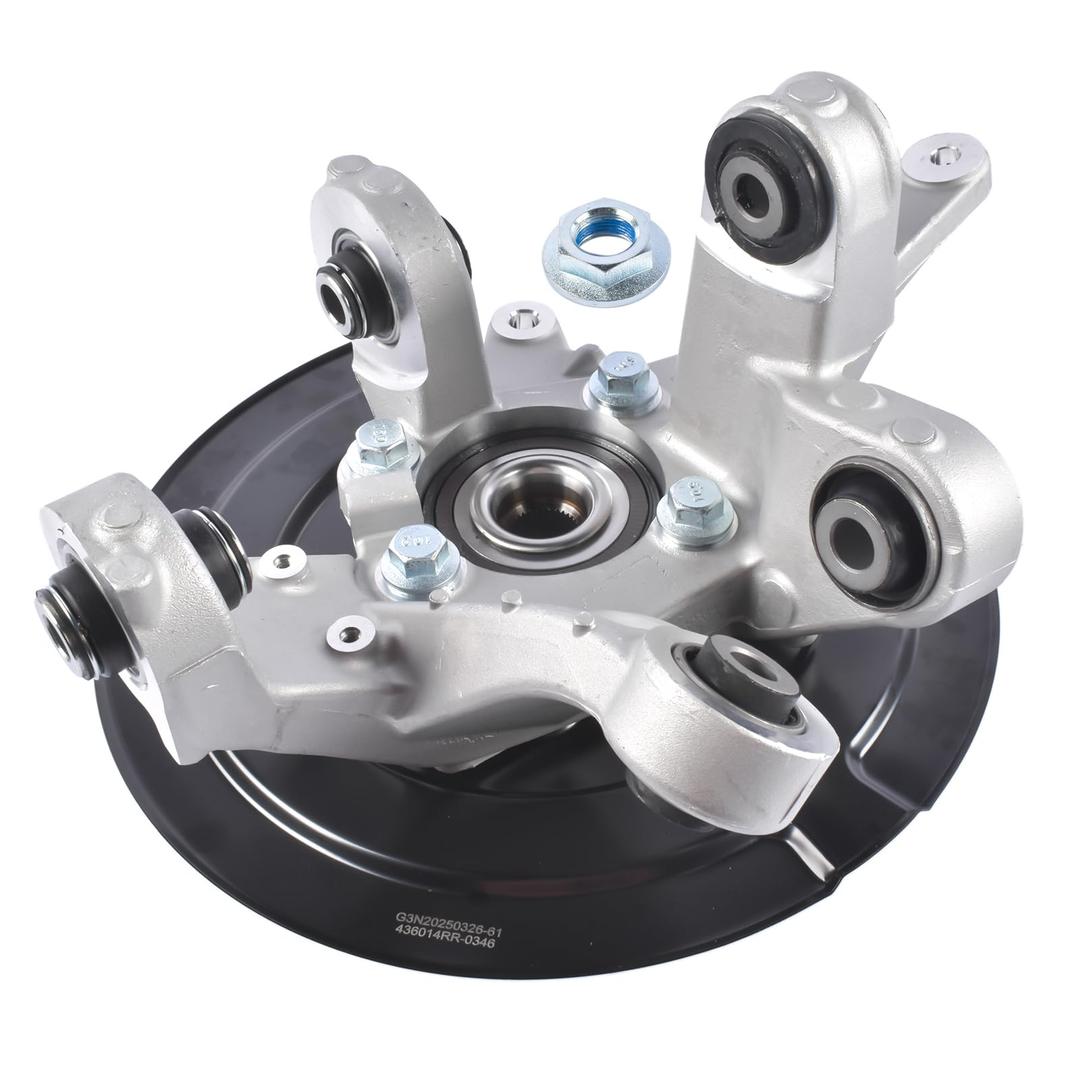 686-278 Rear Right Steering Knuckle Assembly Replacement for Ford Explorer 2011-2019, Police Interceptor Utility 2013-2019 AWD # DB5Z5B758B, DG1Z2C028A, LK140 GELUOXI