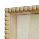 Love-KANKEI Shadow Box Frame 11x14, Deep Large Shadow Box Display Case with Unique Beads Door and Glass Window, Wood Memory Box for Pictures,Medals,Memorabilia,Collections Natural
