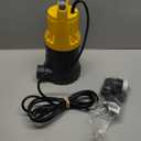 Acquaer 1HP Sump Pump, 4345GPH Submersible Water Pump for Water Removal in Hot Tubs, Pools, Basements, and Garden Ponds